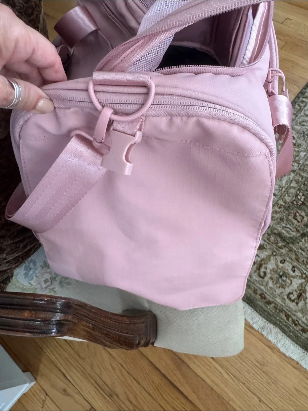 HEYS PAWSENGER PET CARRIER - ROSE | AIRLINE APPROVED
